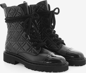 Bottines à lacets 'Molly' Kennel & Schmenger en noir : devant