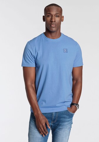 DELMAO T-Shirt in Blau: Vorderseite