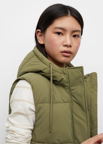 MANGO TEEN Vest 'Croco' in Green