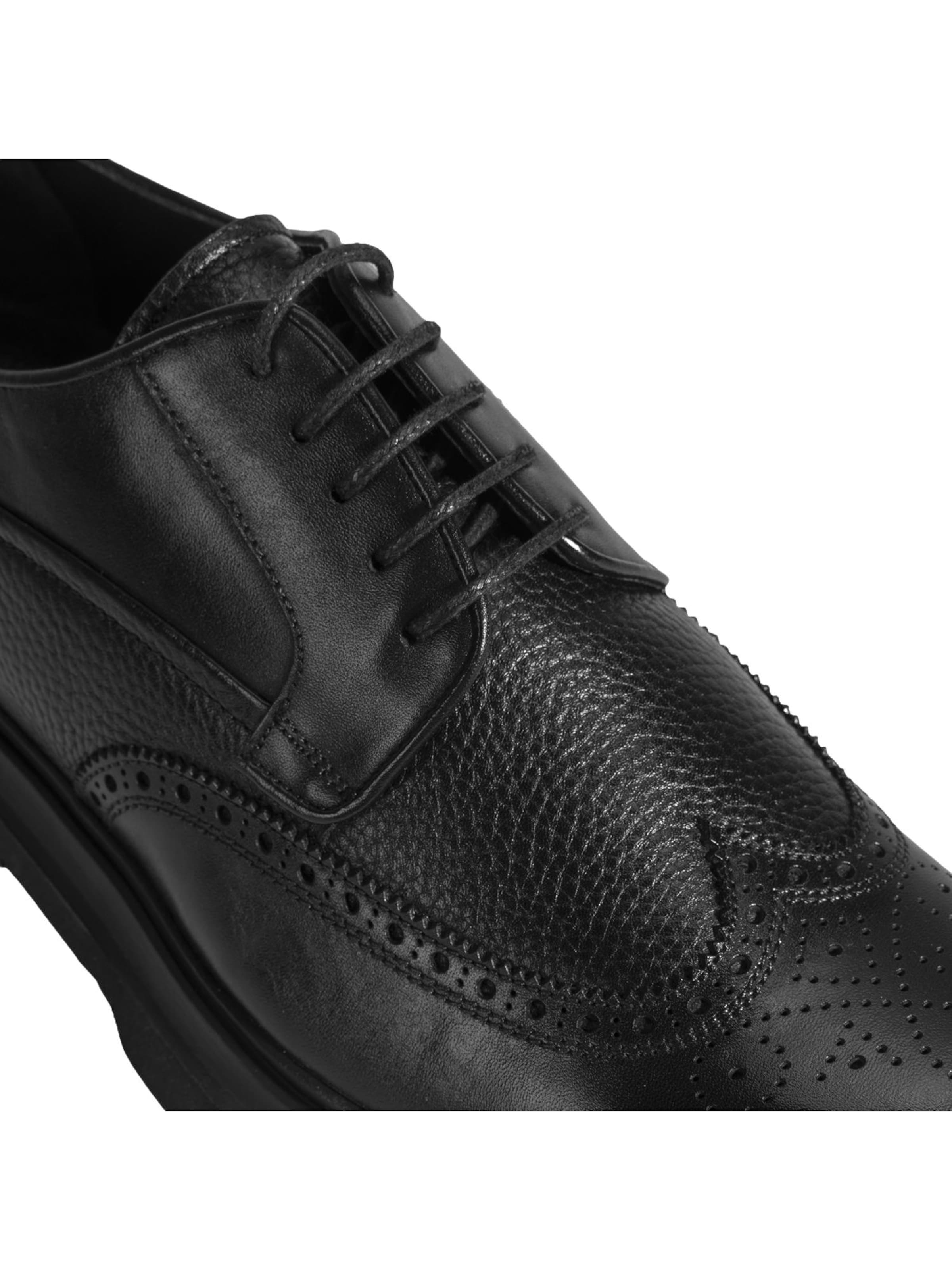 Desa Veterschoen 'Schnürschuhe' in Zwart