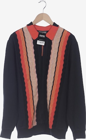Carlo Colucci Pullover XL in Schwarz: Vorderseite
