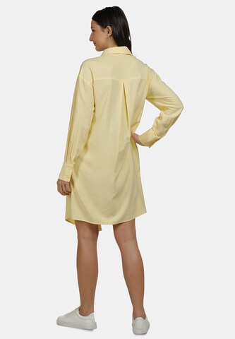 usha BLUE LABEL - Vestido camisero en amarillo