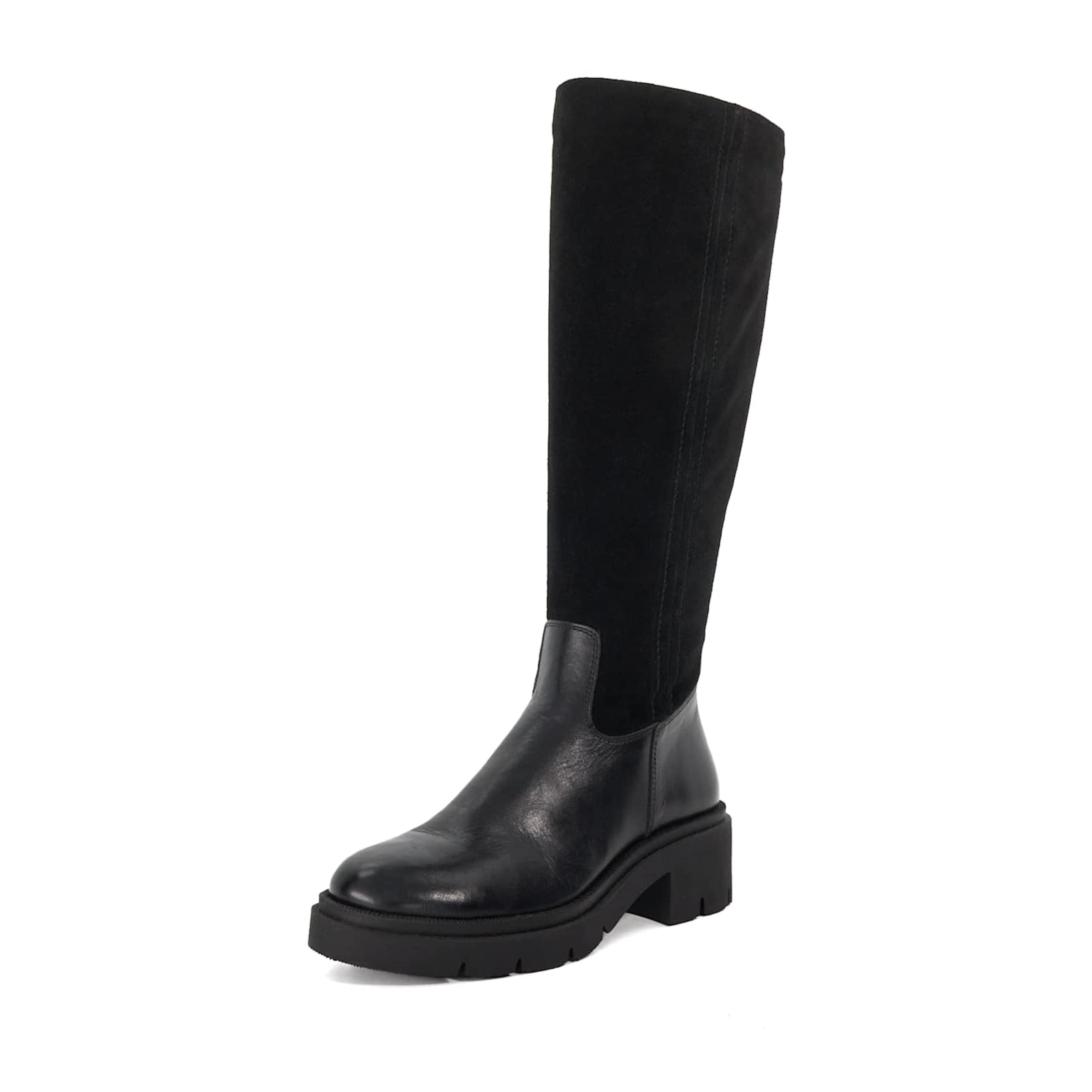 Dune LONDON Bottes 'Tallon' en noir, Vue avec produit