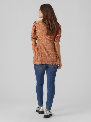 MAMALICIOUS - Blusa 'Hella Lia' en marrón