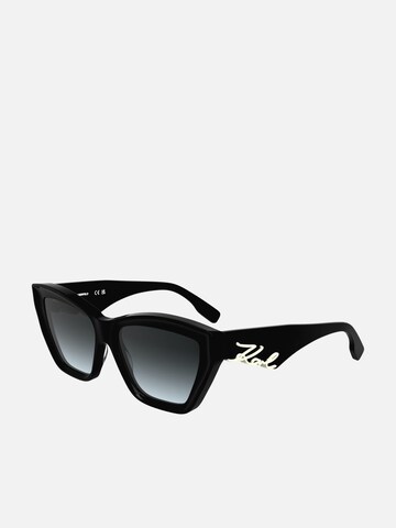 Karl Lagerfeld Sonnenbrille‌‌‌ in Schwarz: Vorderseite