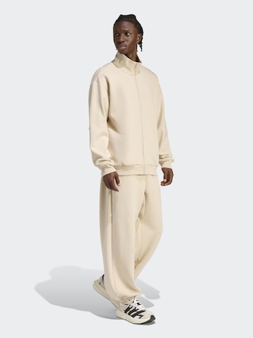 ADIDAS SPORTSWEAR Sportsweatvest in Beige: voorkant