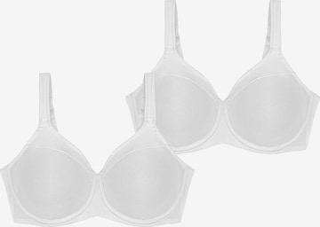 Minimiseur Soutien-gorge ' Modern Soft+Cotton ' TRIUMPH en blanc : devant