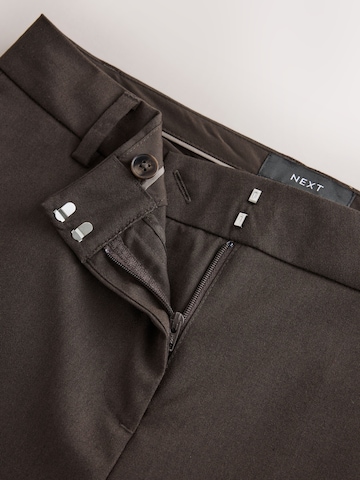 Next Regular Pleated Pants in Brown