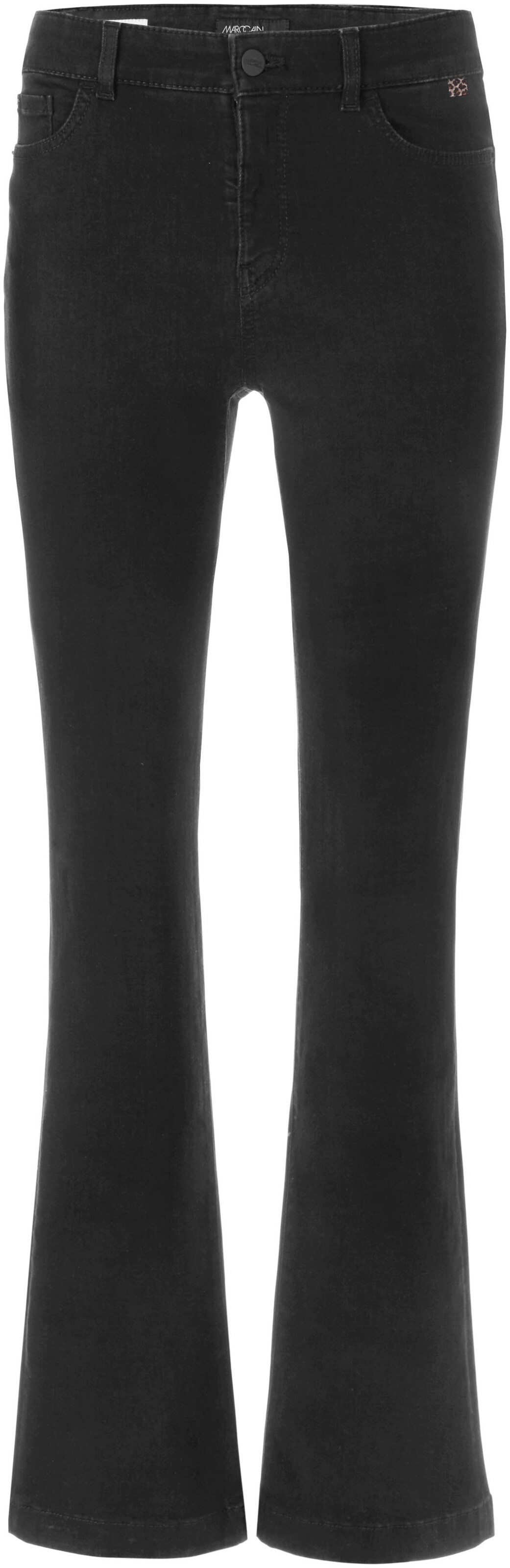 Marc Cain Jeans in Schwarz: Vorderseite