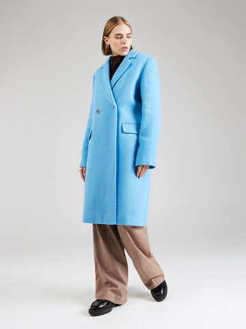 modström Between-Seasons Coat 'Edin' in Blue: front