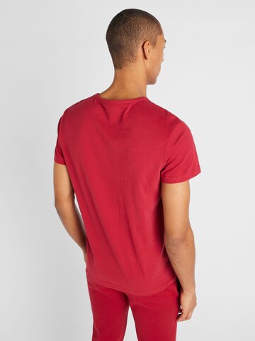 T-Shirt 'A1987' AÉROPOSTALE en rouge