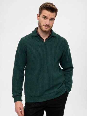 Pull-over Antioch en vert