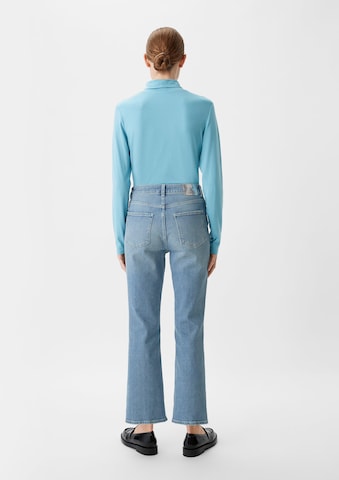 comma casual identity Bootcut Jeans in Blauw: terug