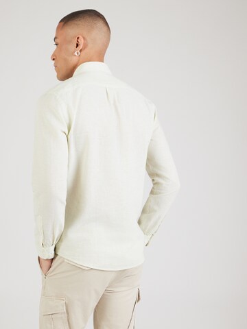 Coupe regular Chemise Lindbergh en vert