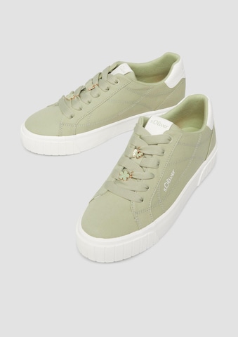 s.Oliver Platform trainers in Green
