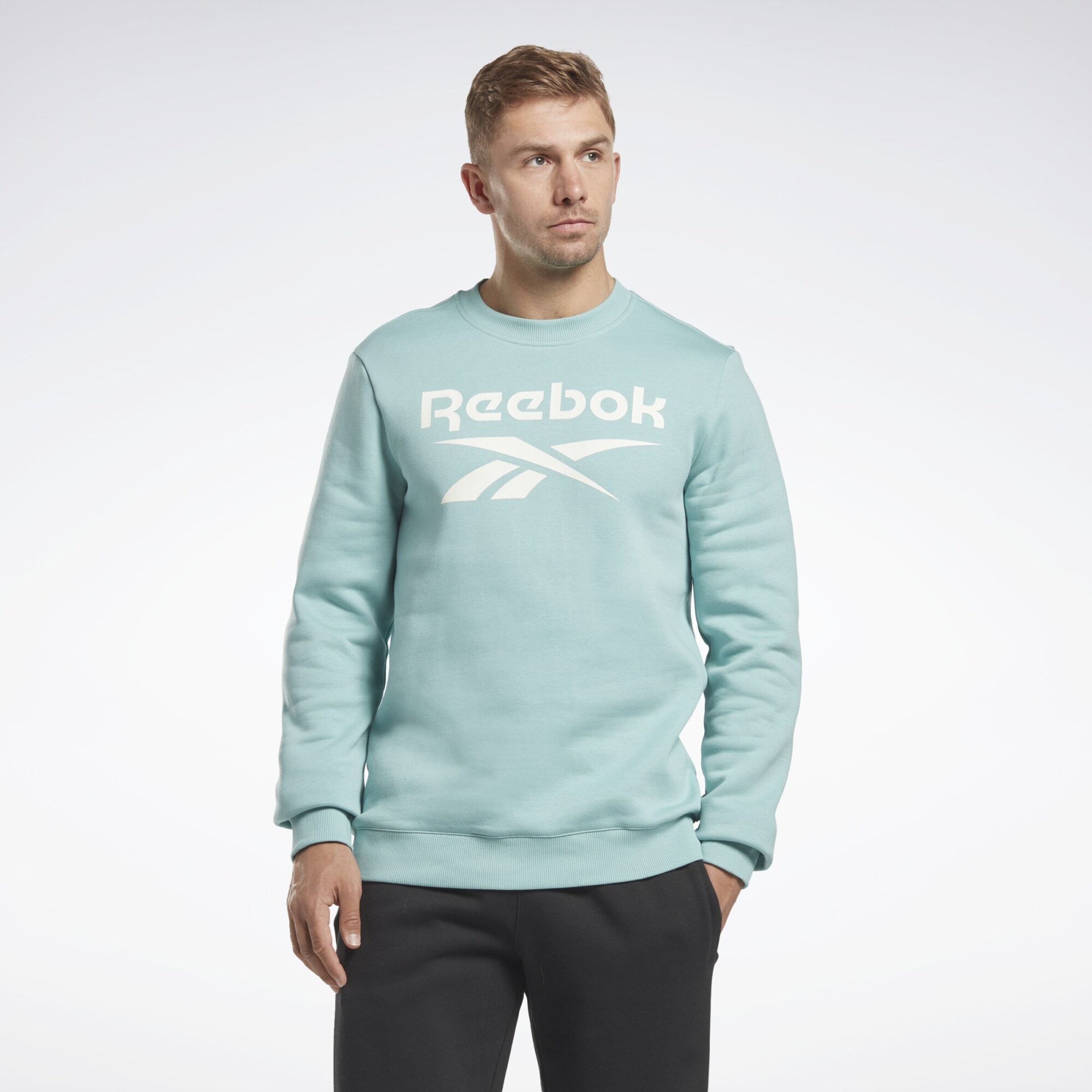 Männer Sportarten Reebok Sport Sportsweatshirt in Blau - RJ78104 Männer Sportarten Reebok Sport Sportsweatshirt in Blau - RJ78104