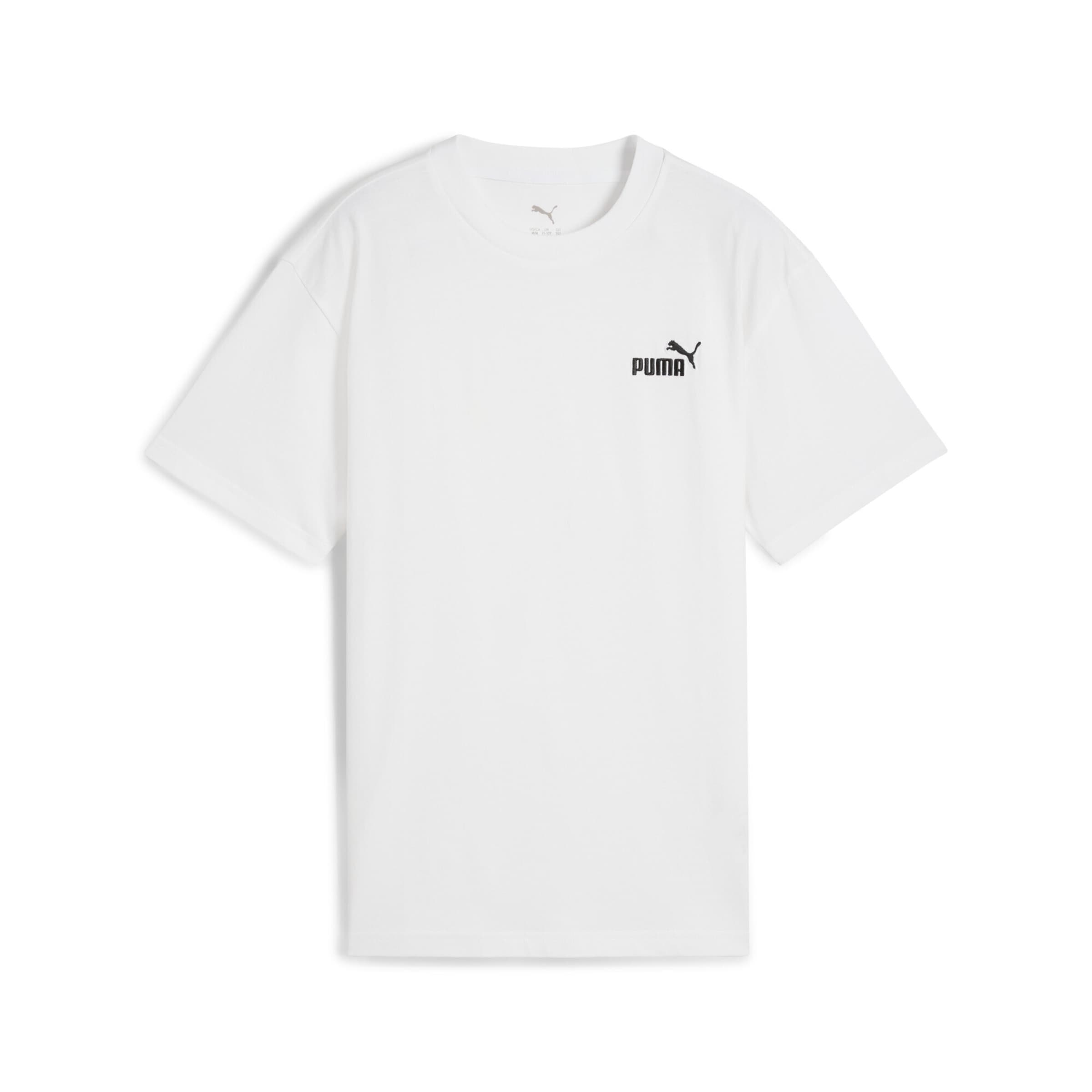 PUMA Shirt 'ESS No. 1' in White: front