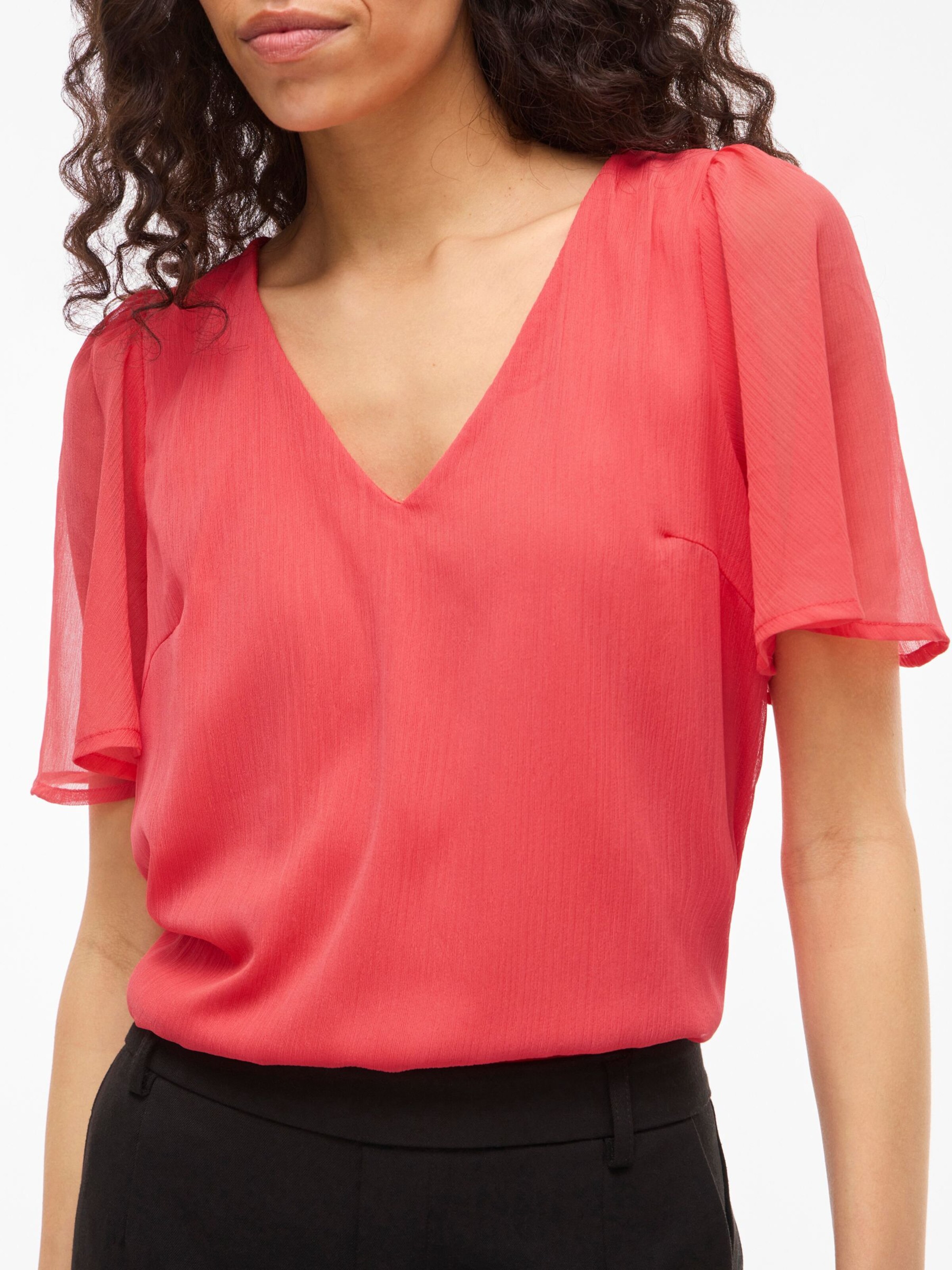 Camicia da donna 'VI Faila' di VILA in rosso
