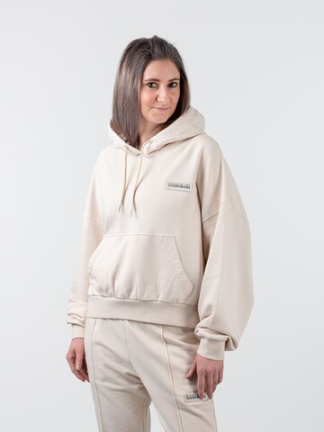 NAPAPIJRI Sweatshirt in Beige