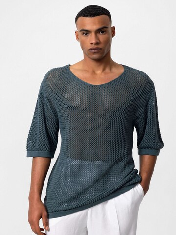 Antioch Sweater in Green: front