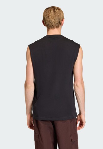 ADIDAS ORIGINALS Top 'Trefoil Essentials' in Schwarz