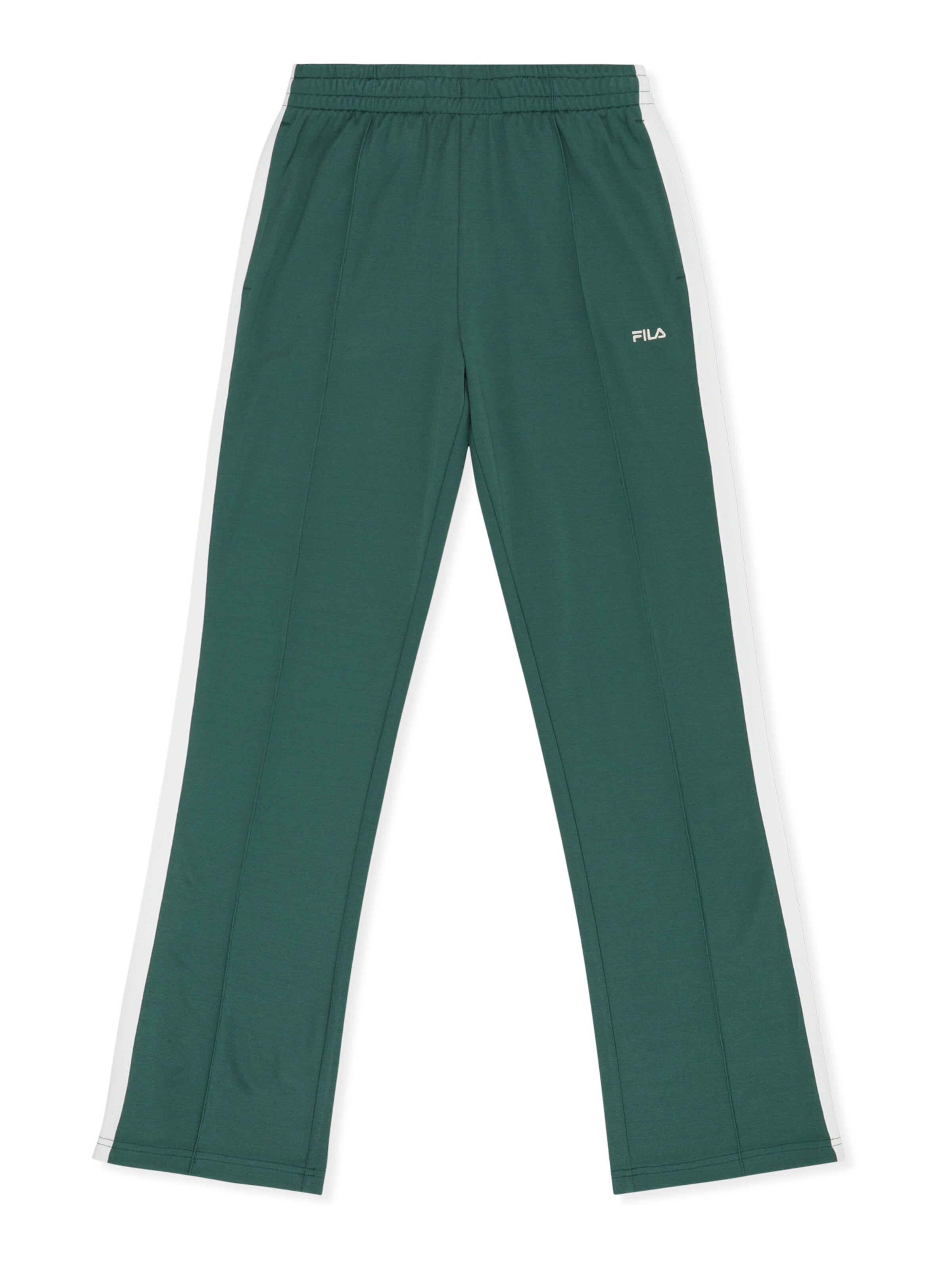 regular Pantaloni 'SAGANO straight taped track pants' di FILA in verde