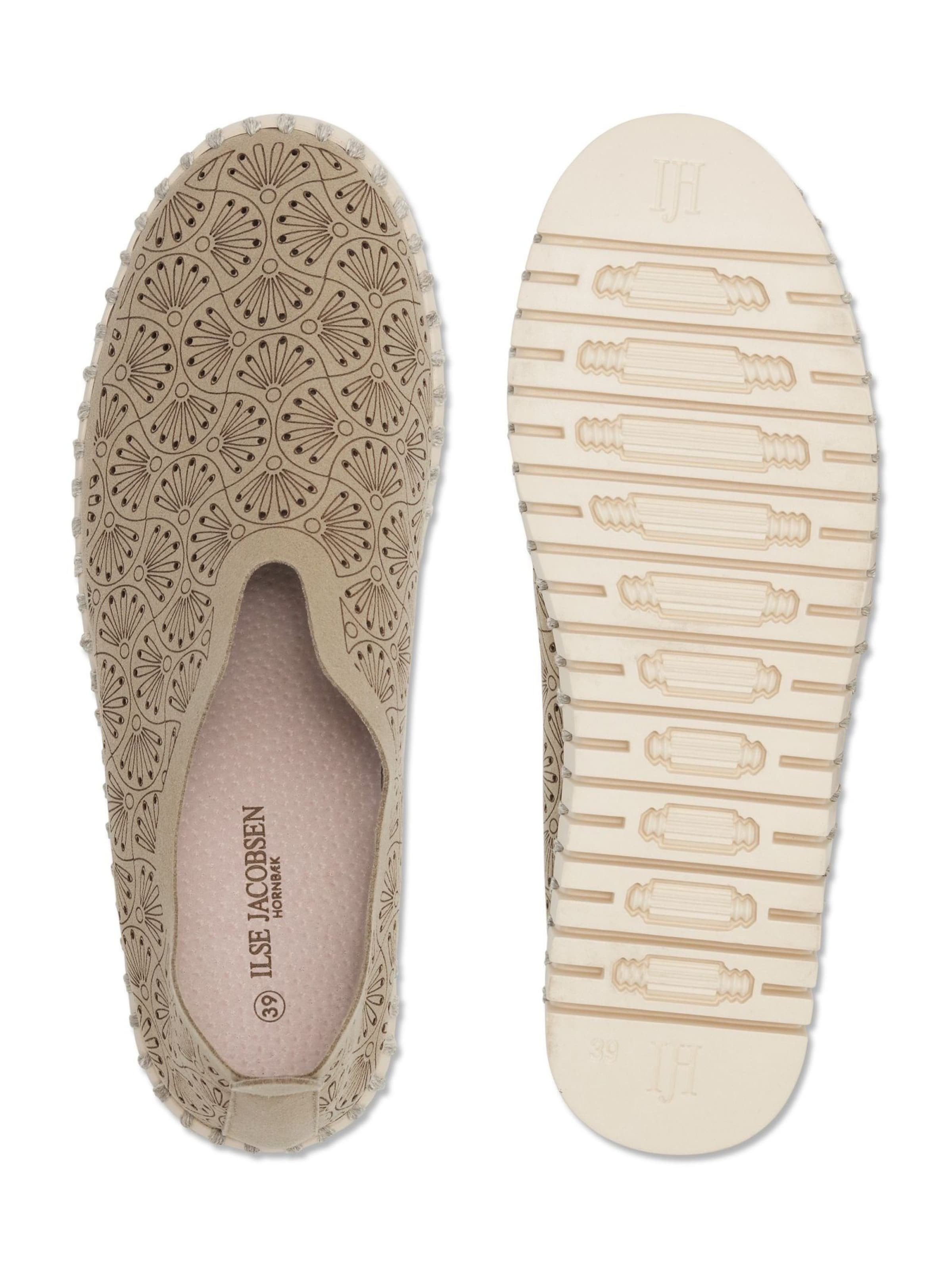 ILSE JACOBSEN Slipper 'Tulip3485' i brun