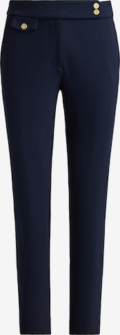 Lauren Ralph Lauren Slimfit Παντελόνι 'MODERN PONTE' σε μπλε: μπροστά