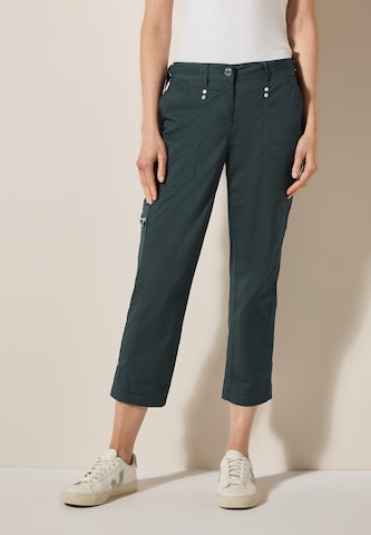 CECIL Regular Cargo Pants in Green: front