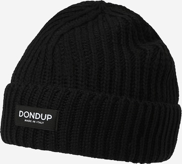 Bonnet Dondup en noir : devant