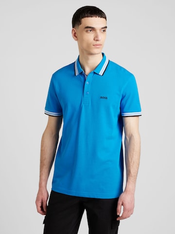 BOSS - Camisa 'Paddy' em azul: frente
