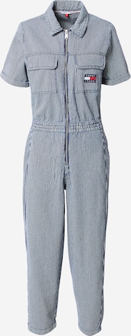 Tommy Jeans Jumpsuit in Blauw: voorkant