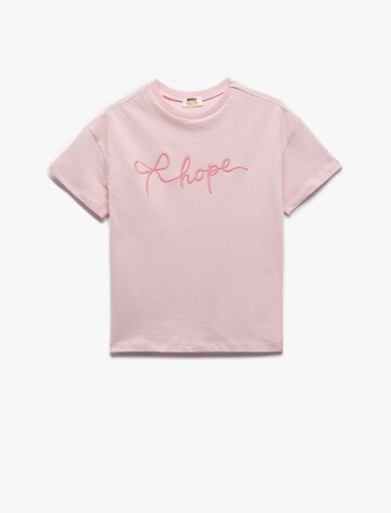Koton T-Shirt in Pink: Vorderseite