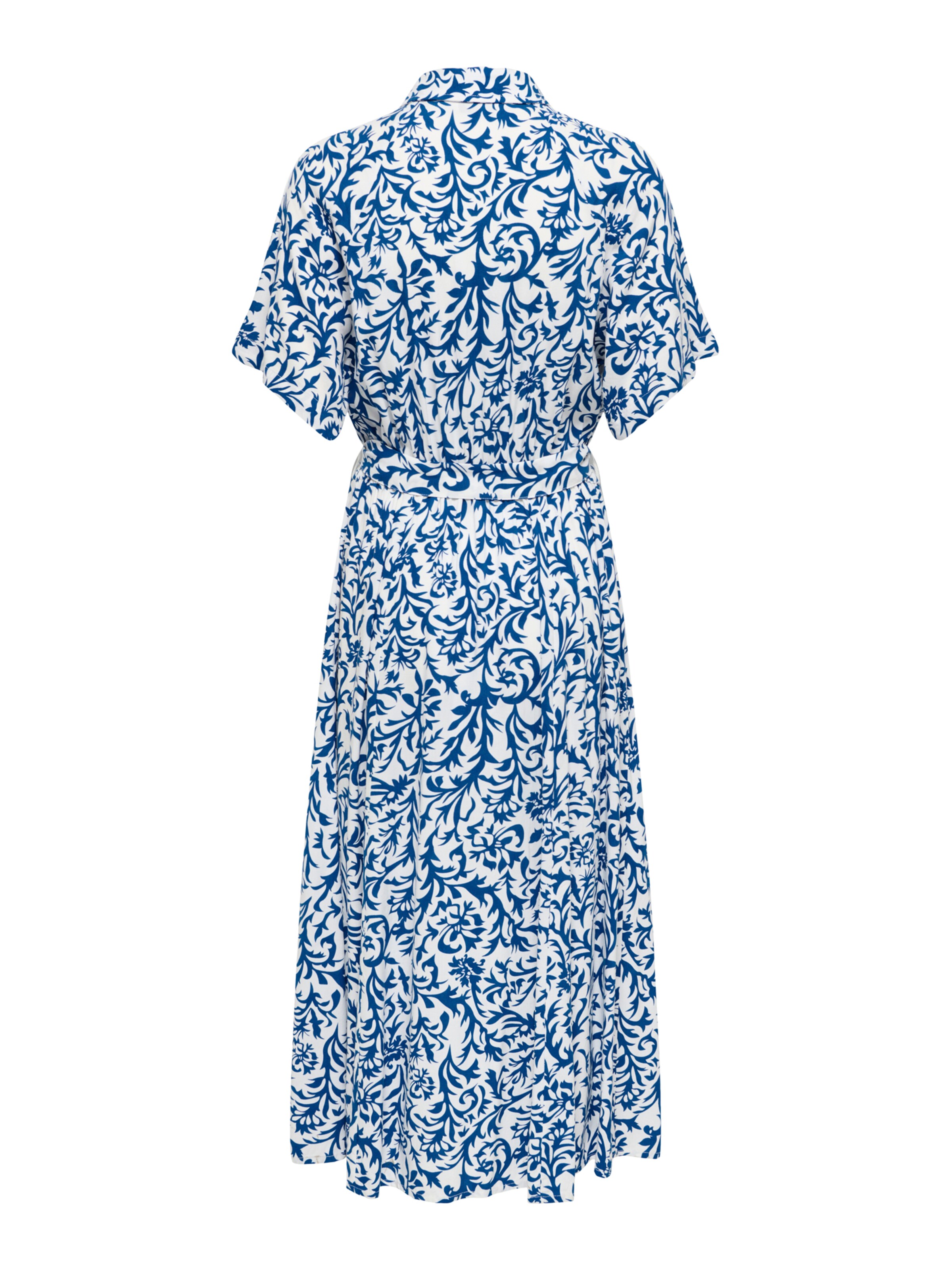 ONLY - Vestido camisero 'ONLSafa' en blanco