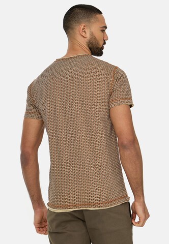 INDICODE JEANS Shirt 'Jude' in Brown