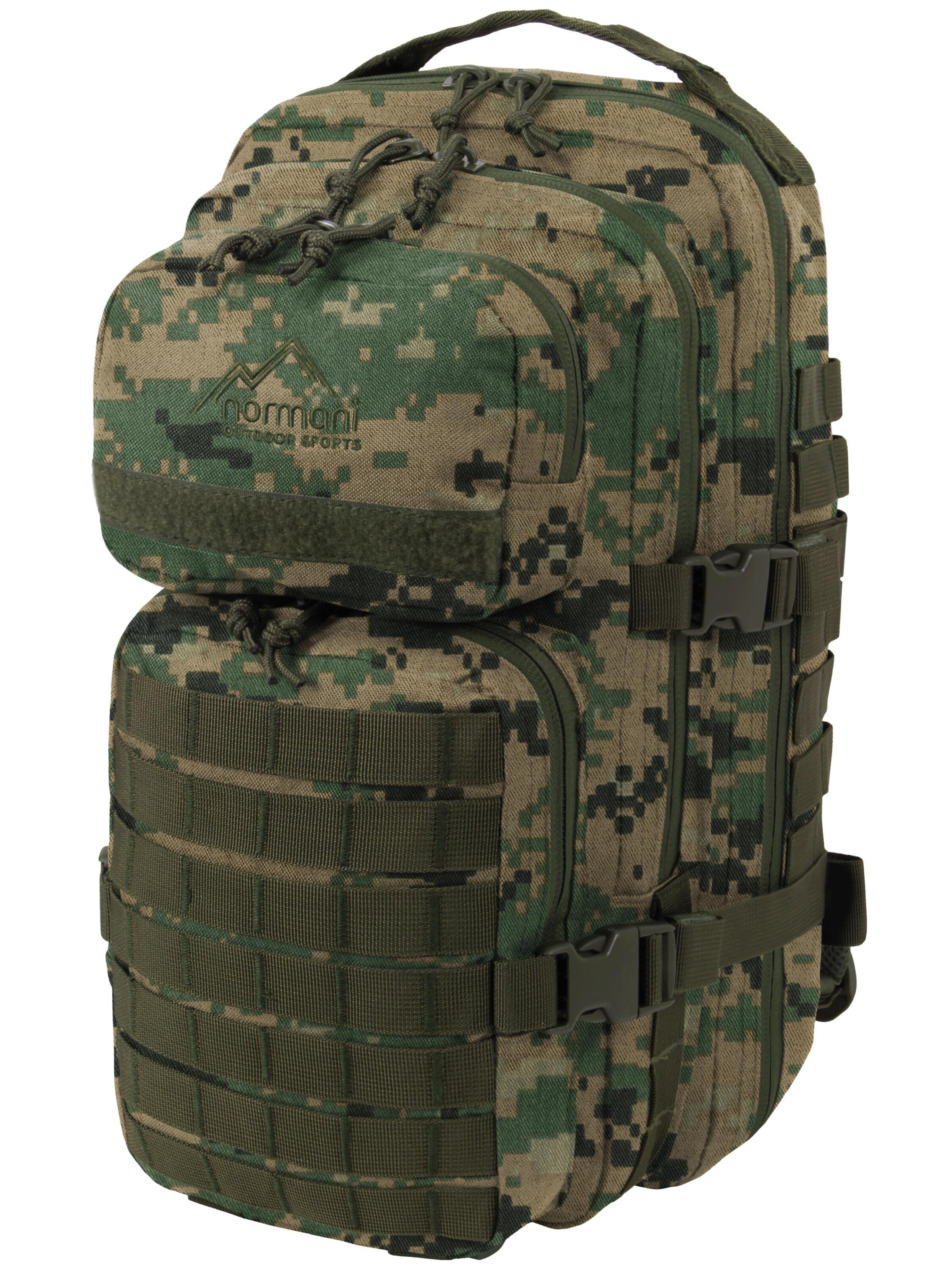 normani Rucksack in Grün: Vorderseite