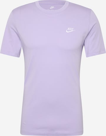 Nike Sportswear Koszulka 'CLUB' w kolorze fioletowy: przód