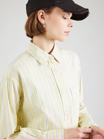 BOSS Blouse 'Bostucci 2' in Yellow