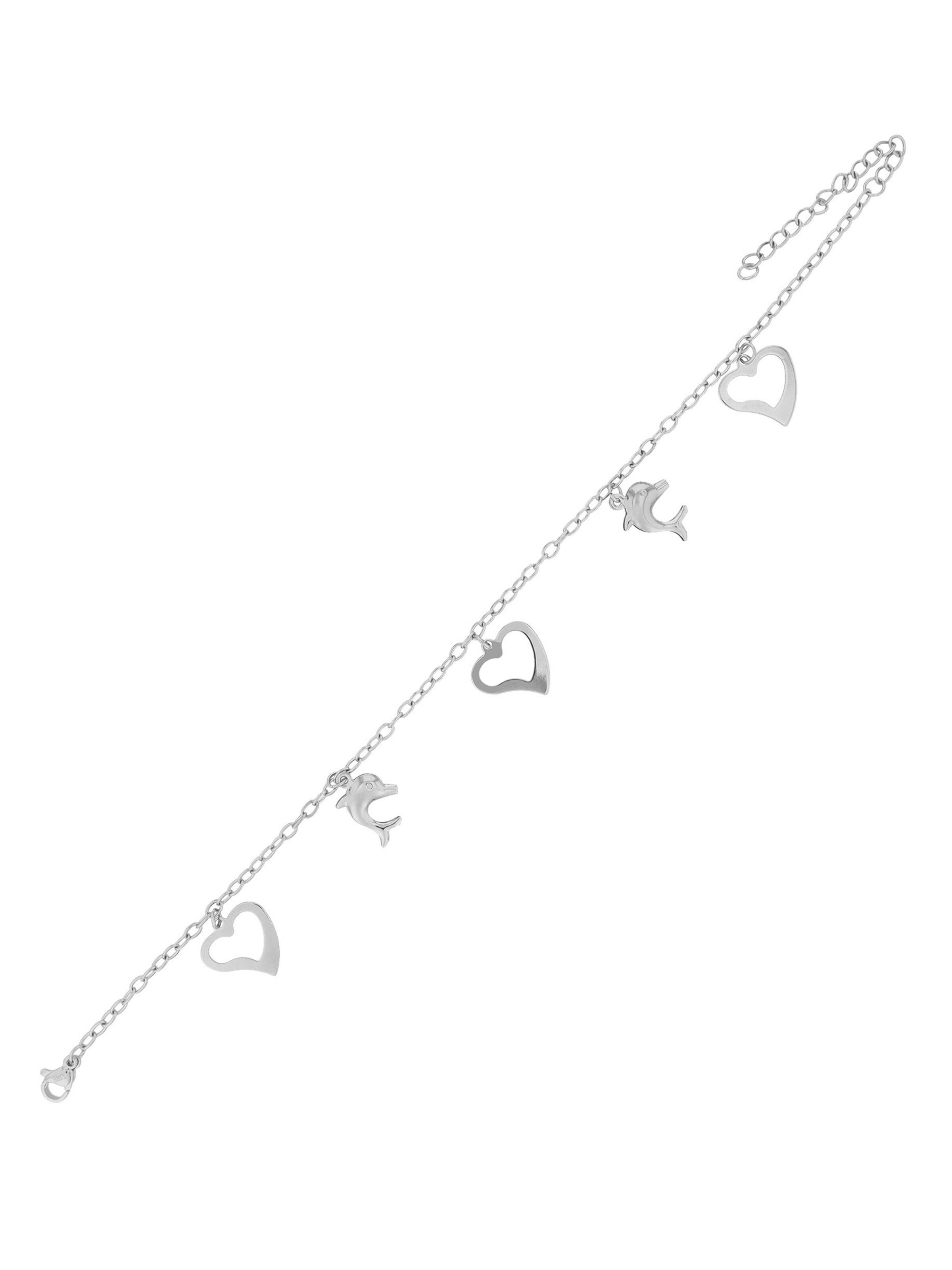 Akzent Fußschmuck 'Joliette, langlebig'‌‌‌‌‌‌‌‌‌‌ in Silber