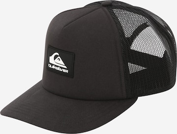 Casquette 'OMNIPOTENT' QUIKSILVER en noir : devant