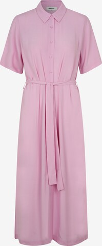 modström Shirt Dress 'Cash' in Pink: front