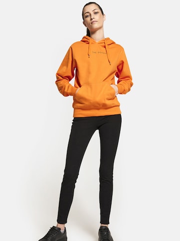 Squad the label Sweatshirt 'Organic Hooded Logo' in Orange