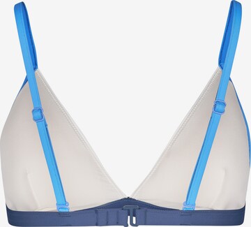 Skiny Triangle Bikini Top in White