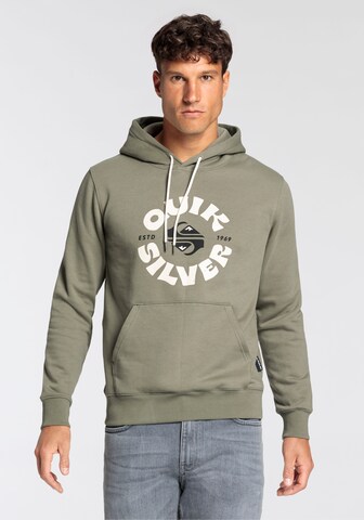 QUIKSILVER Sweatshirt in Grey: front