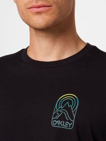 OAKLEY Performance shirt 'Mountain Sun' in Black