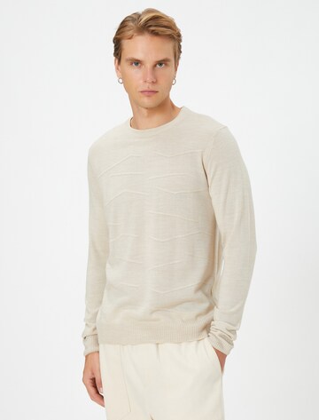 Koton Sweater in Beige: front