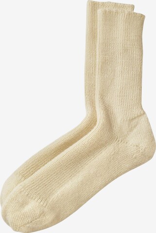 hessnatur Ponožky – béžová: přední strana