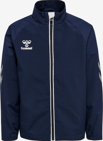 Hummel Athletic Jacket 'Lead' in Blue: front