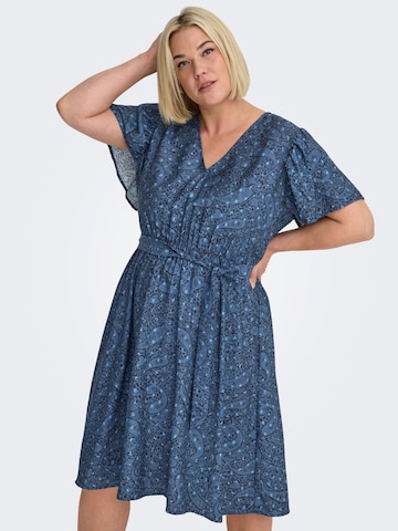 Robe 'CARCarrie' ONLY Carmakoma en bleu : devant