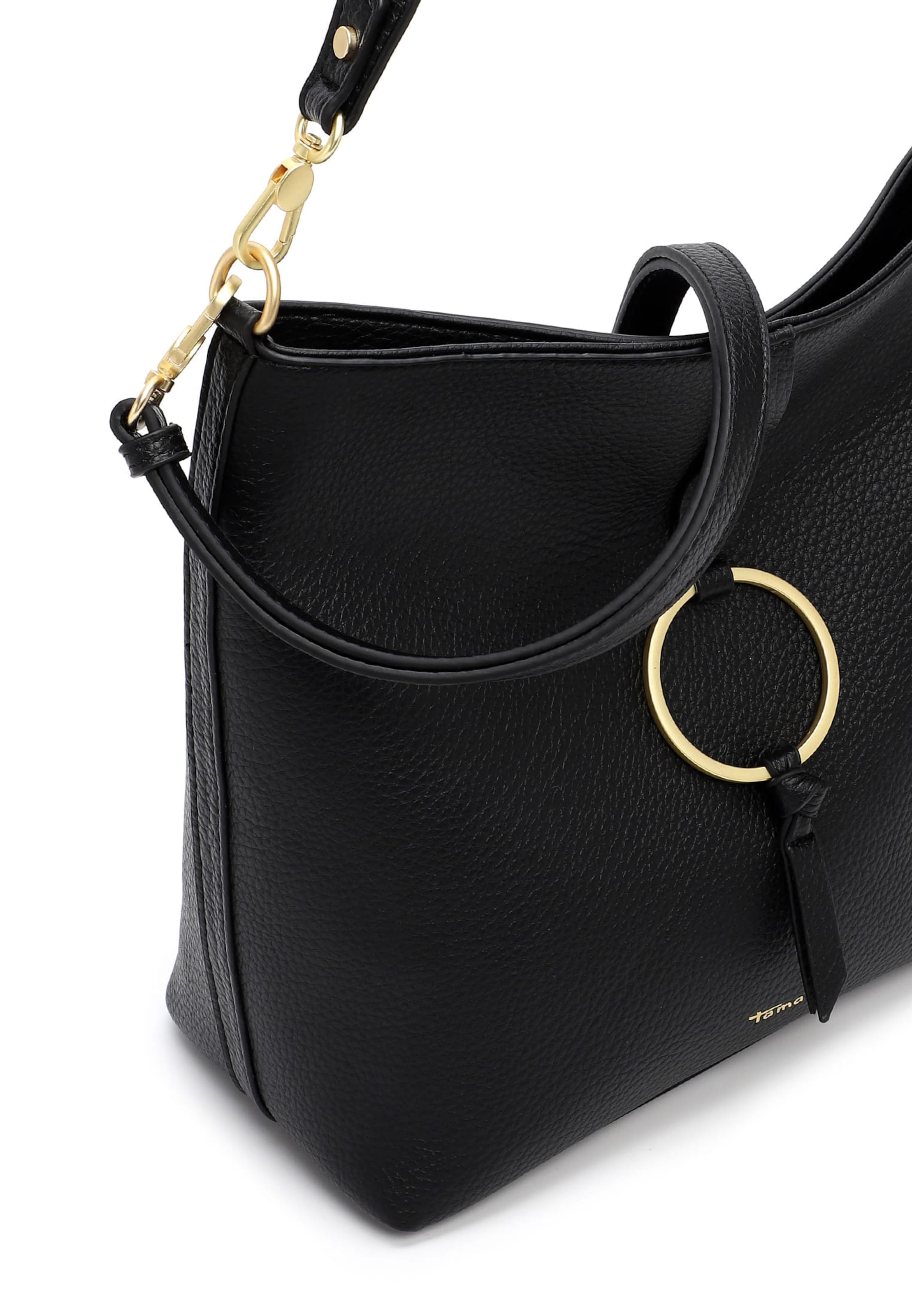 Borsa a sacco ' Maischa ' di Tamaris in nero
